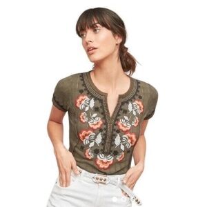 Anthropologie Akemi Kin Embriodered Medium